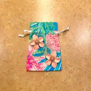 Lilly Pulitzer Via Flora Pearl Orchid Earrings